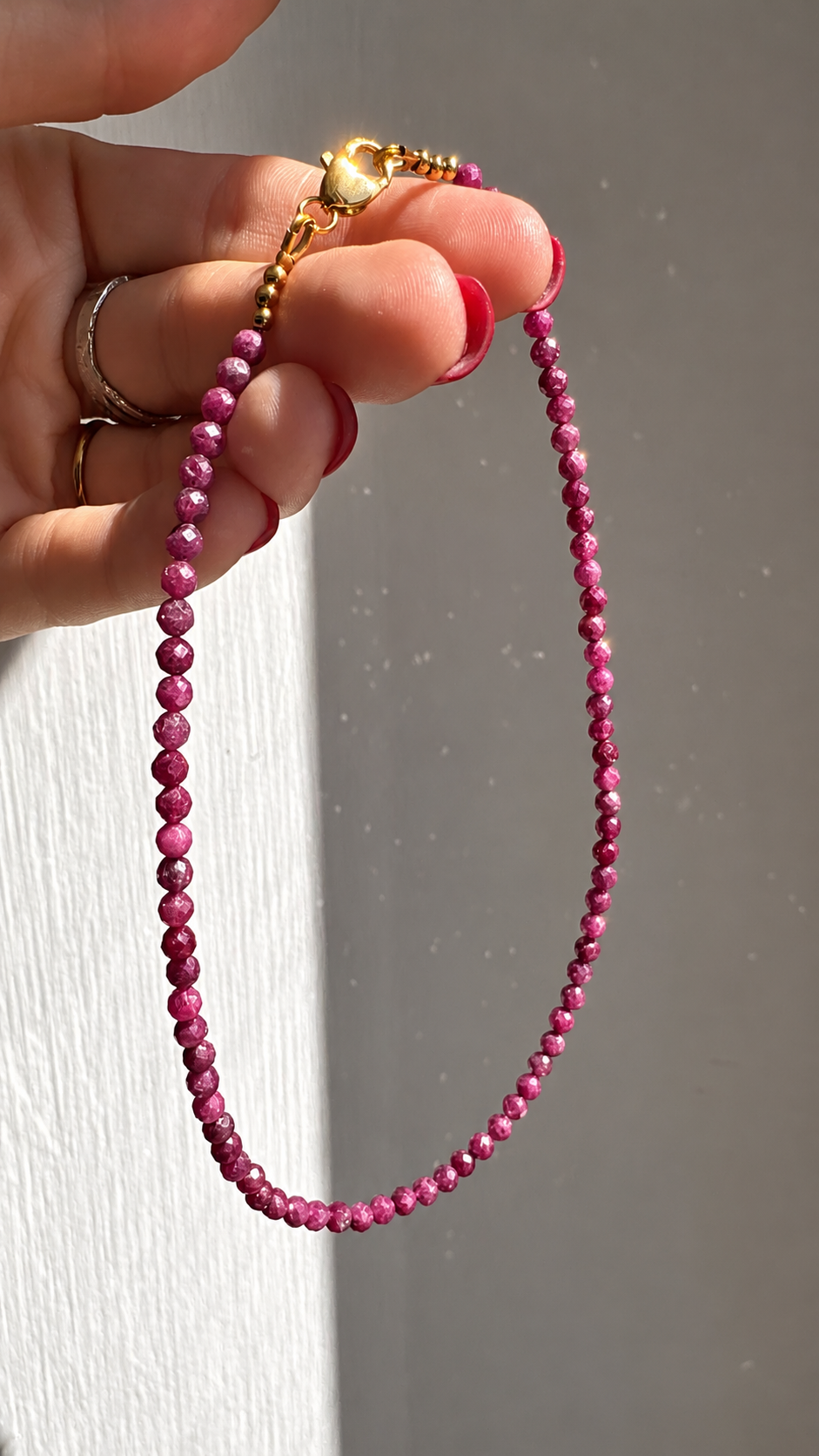 Rubi | Collier in radice di Rubino