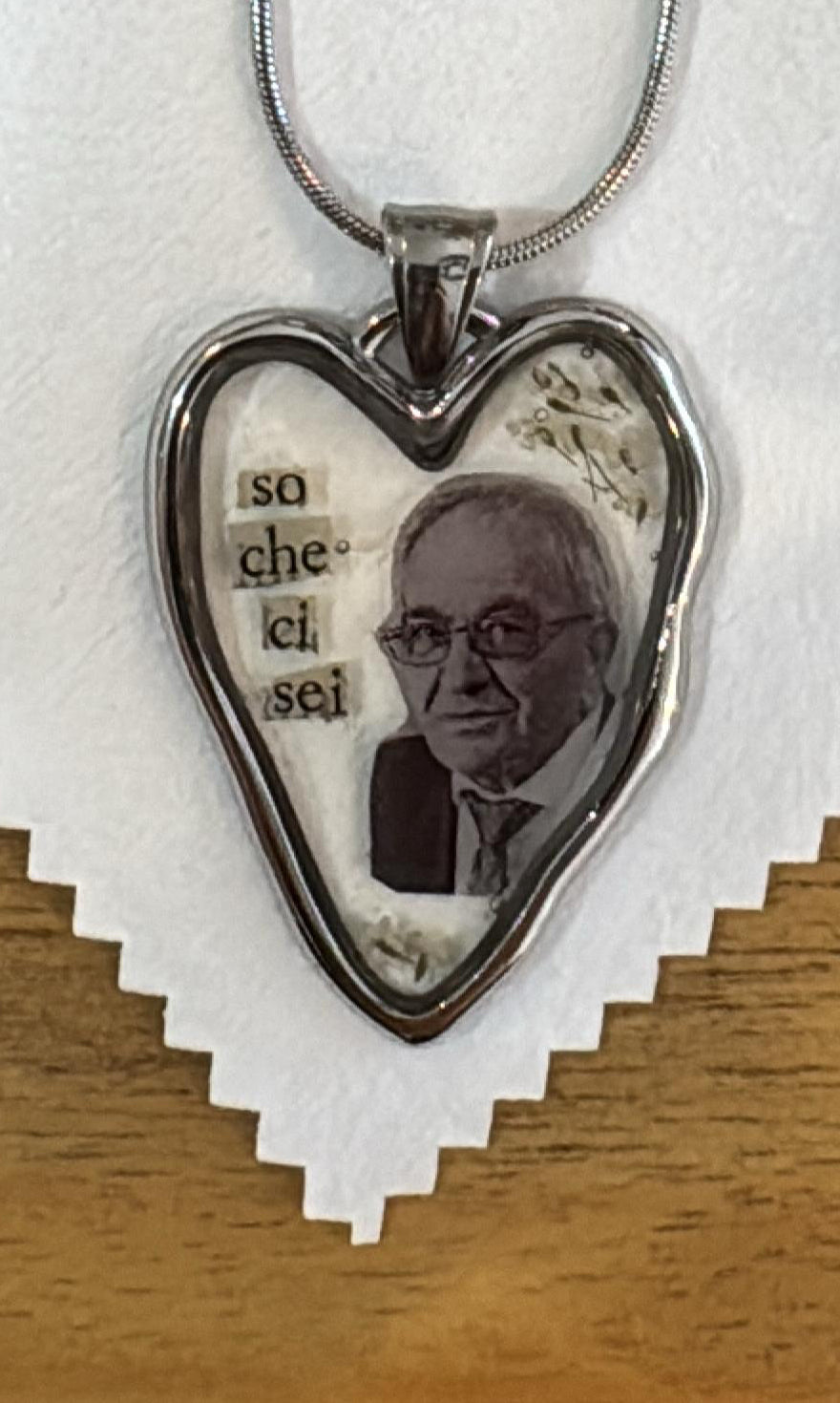 Cuore Magnum in Resina Personalizzabile