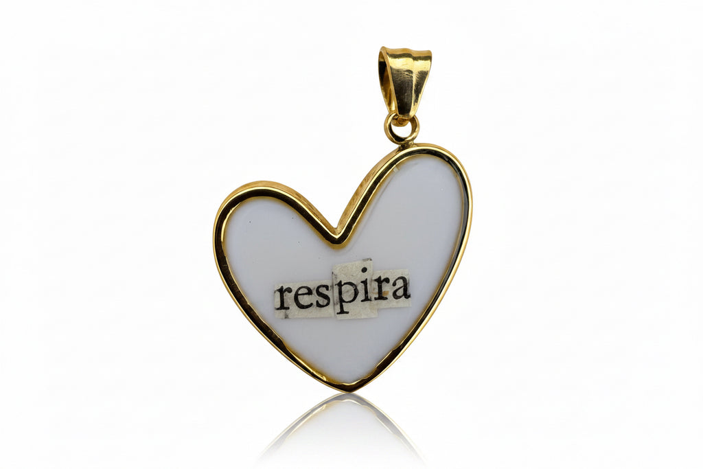 Ciondolo Respira | Cuore