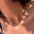 Collana Serpentina Piatta