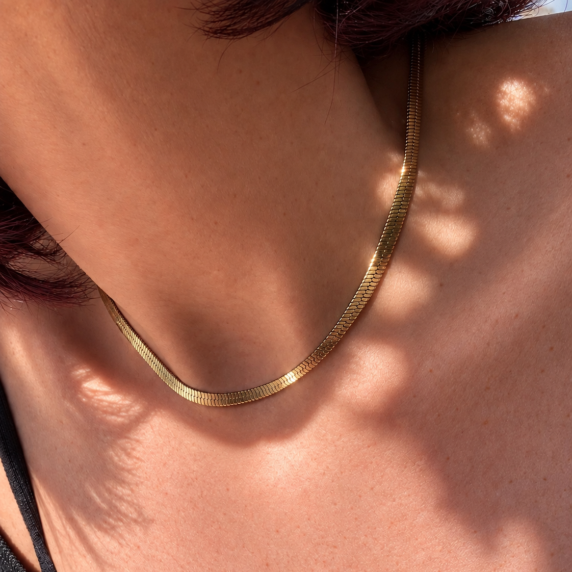 Collana Serpentina Piatta