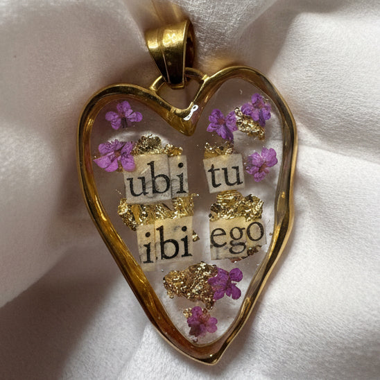 Cuore Medio in Resina Personalizzabile