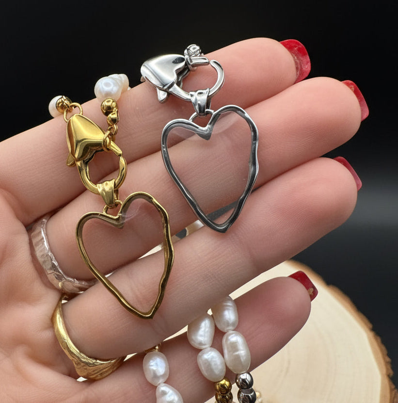 Cuore Medio in Resina Personalizzabile