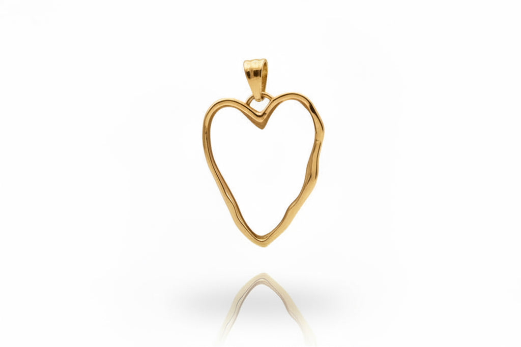 Cuore Medio in Resina Personalizzabile